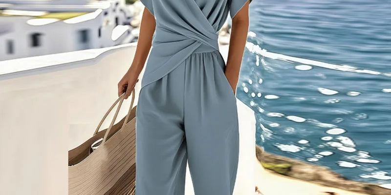 Emily - Elegant Two-Piece Summer Set