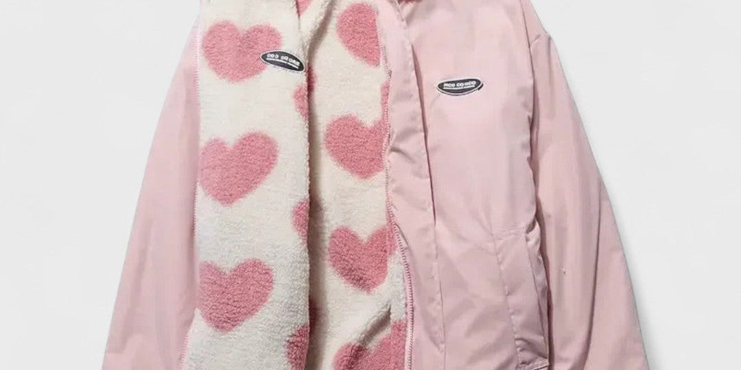 Katharina - Reversible heart jacket