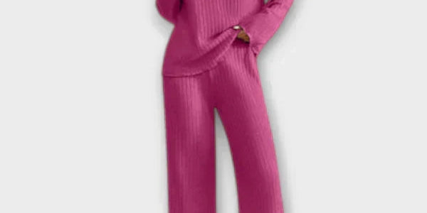 Ribbed Loungewear Set