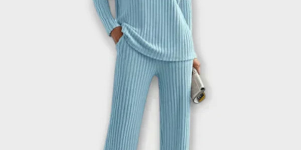 Ribbed Loungewear Set