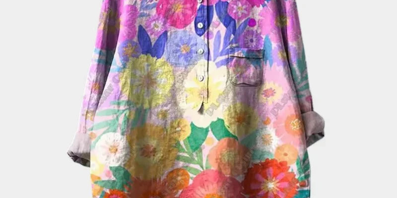 TALLIE™ – Relaxed Printed Blouse
