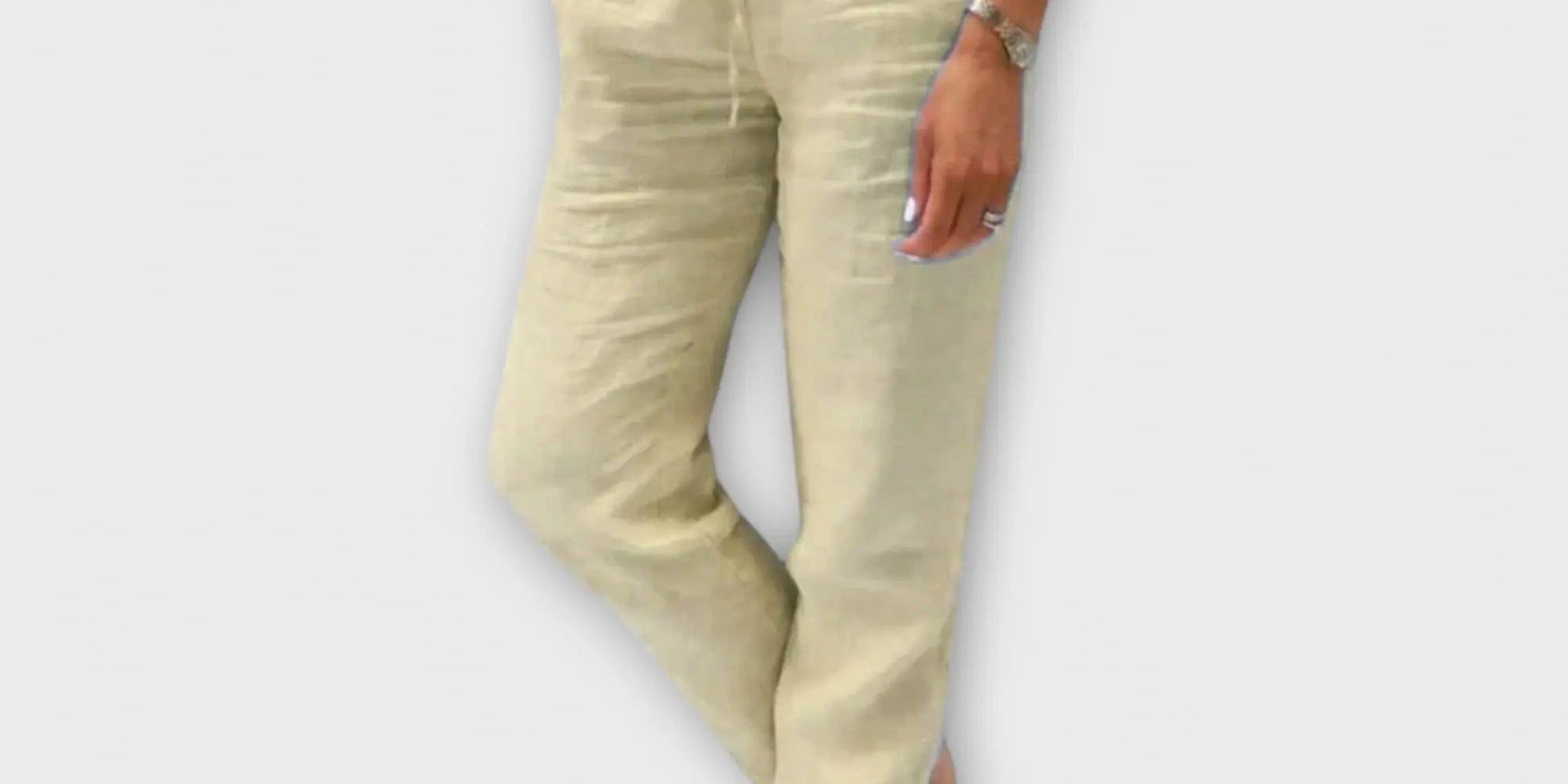 Stacy - Lightweight Linen Trousers
