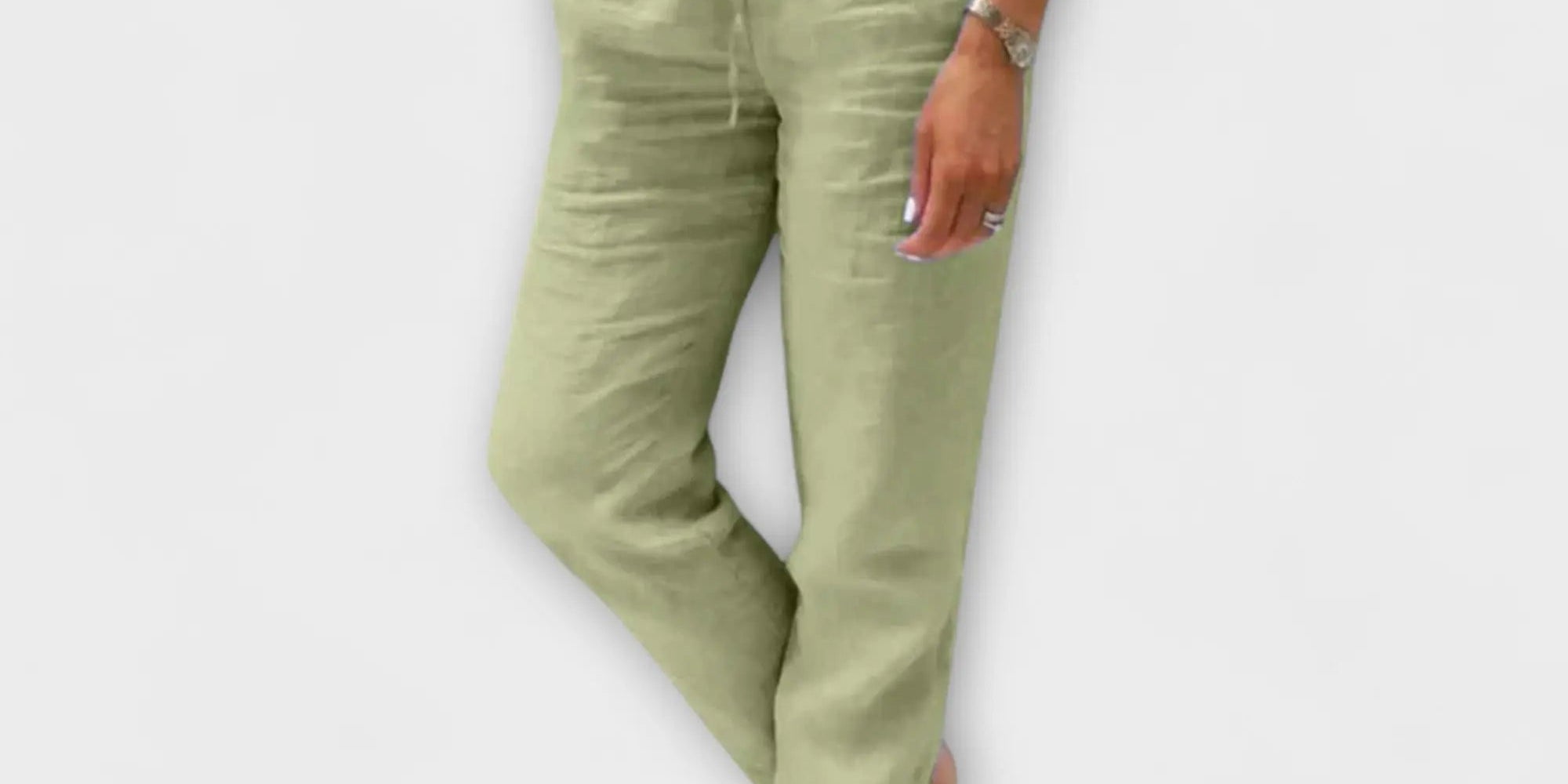 Stacy - Lightweight Linen Trousers