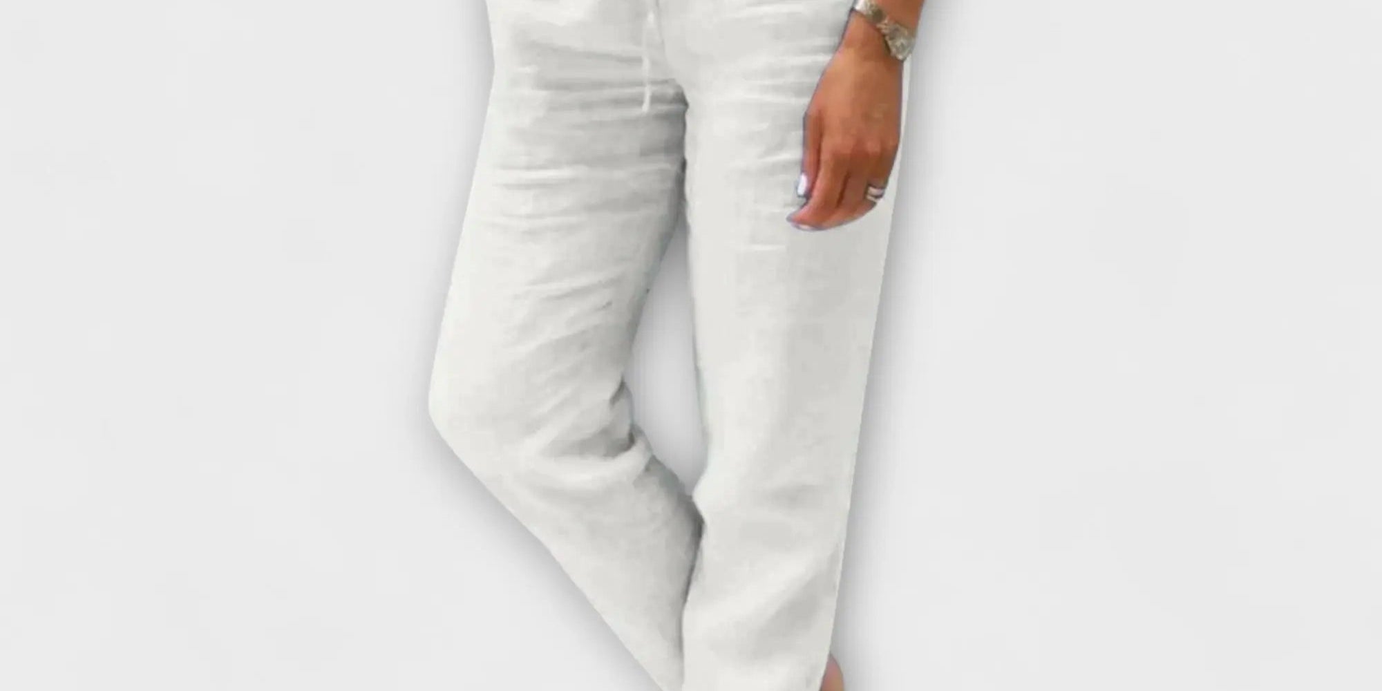 Stacy - Lightweight Linen Trousers