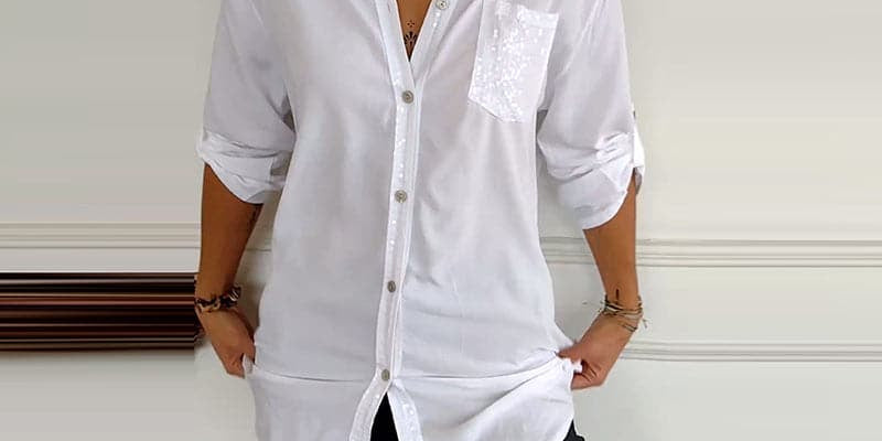 DANICA™ -  Sequin Detailed Blouse