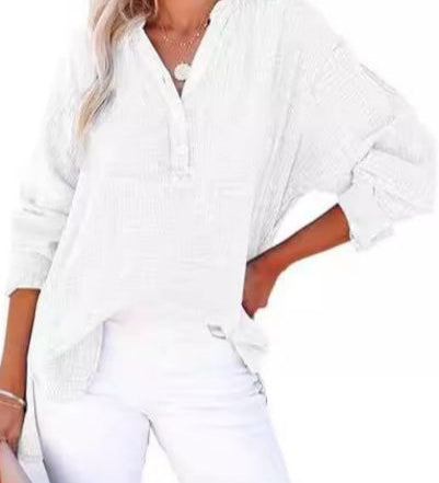 AYLA™ – Casual V-Neck Blouse