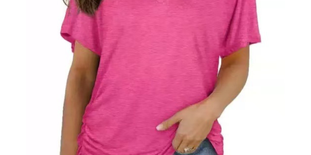EILY™ - Classic V-Neck Loose Fit Shirt