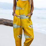 Sunny Swimmer Dungarees