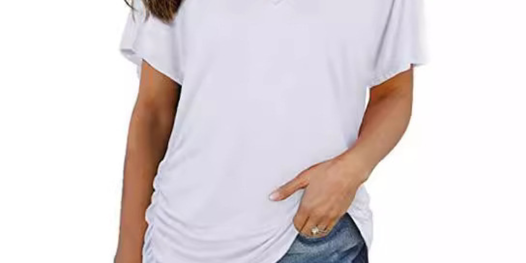 EILY™ - Classic V-Neck Loose Fit Shirt