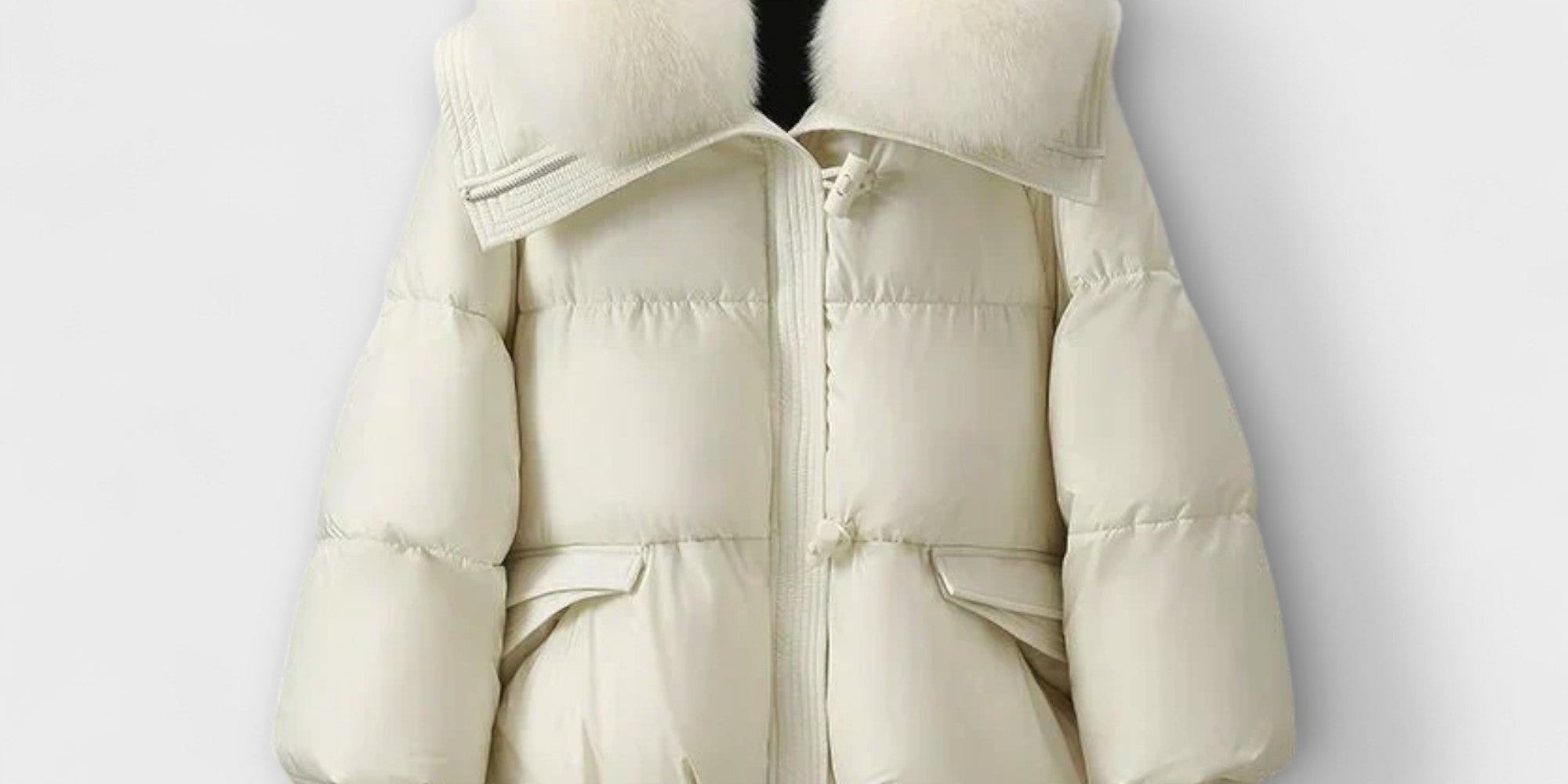 Lucyna – Elegant Jacket with Faux Fur