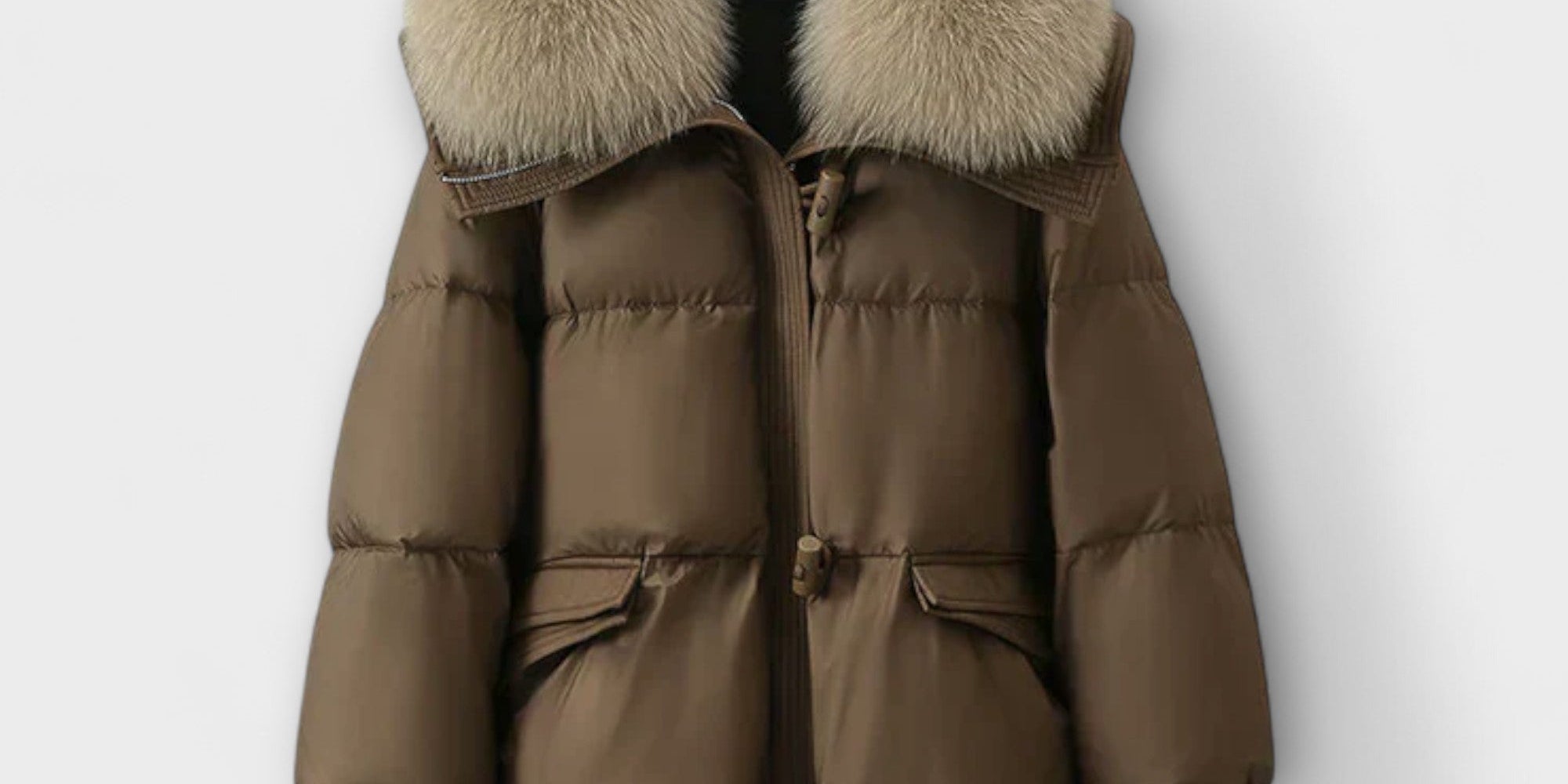 Lucyna – Elegant Jacket with Faux Fur
