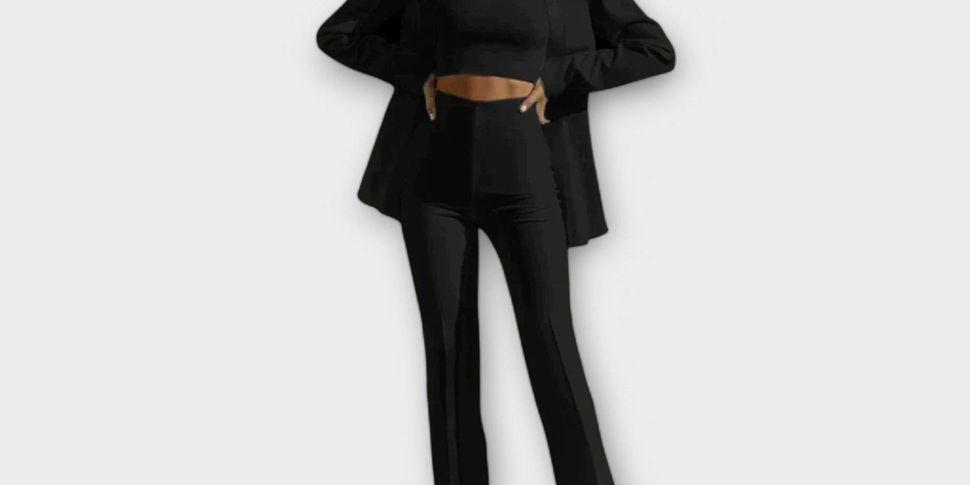 Selina – Stylish Three-Piece Set (Blazer, Top, Trousers)