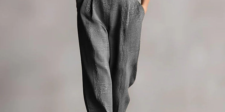 Carmen | elegant checkered jumpsuit