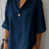 NAYLA™ - Casual V-Neck Blouse