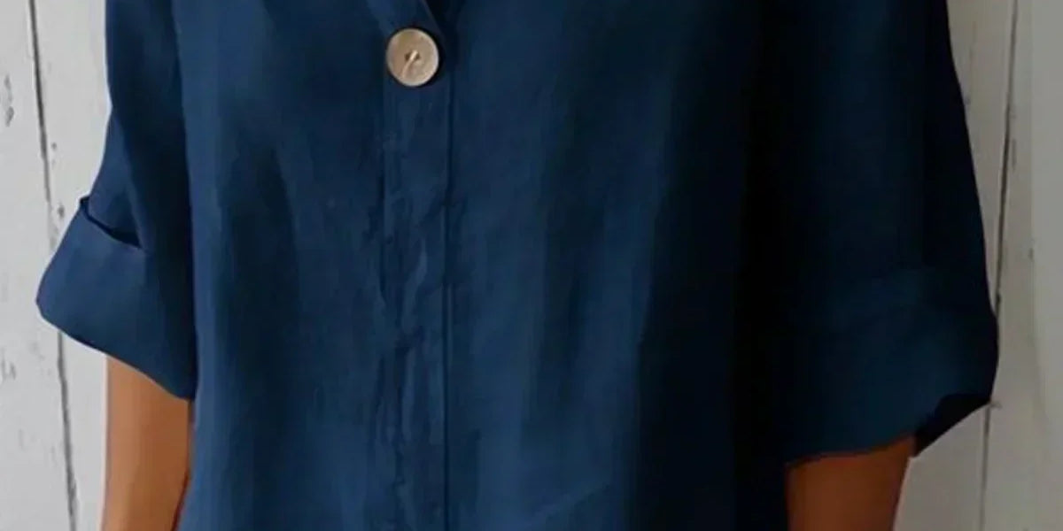NAYLA™ - Casual V-Neck Blouse