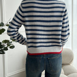 Mary | Striped Crewneck