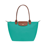 Large Le Pliage Tote, Turquoise