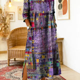 Eliana | Printed Midi Dress