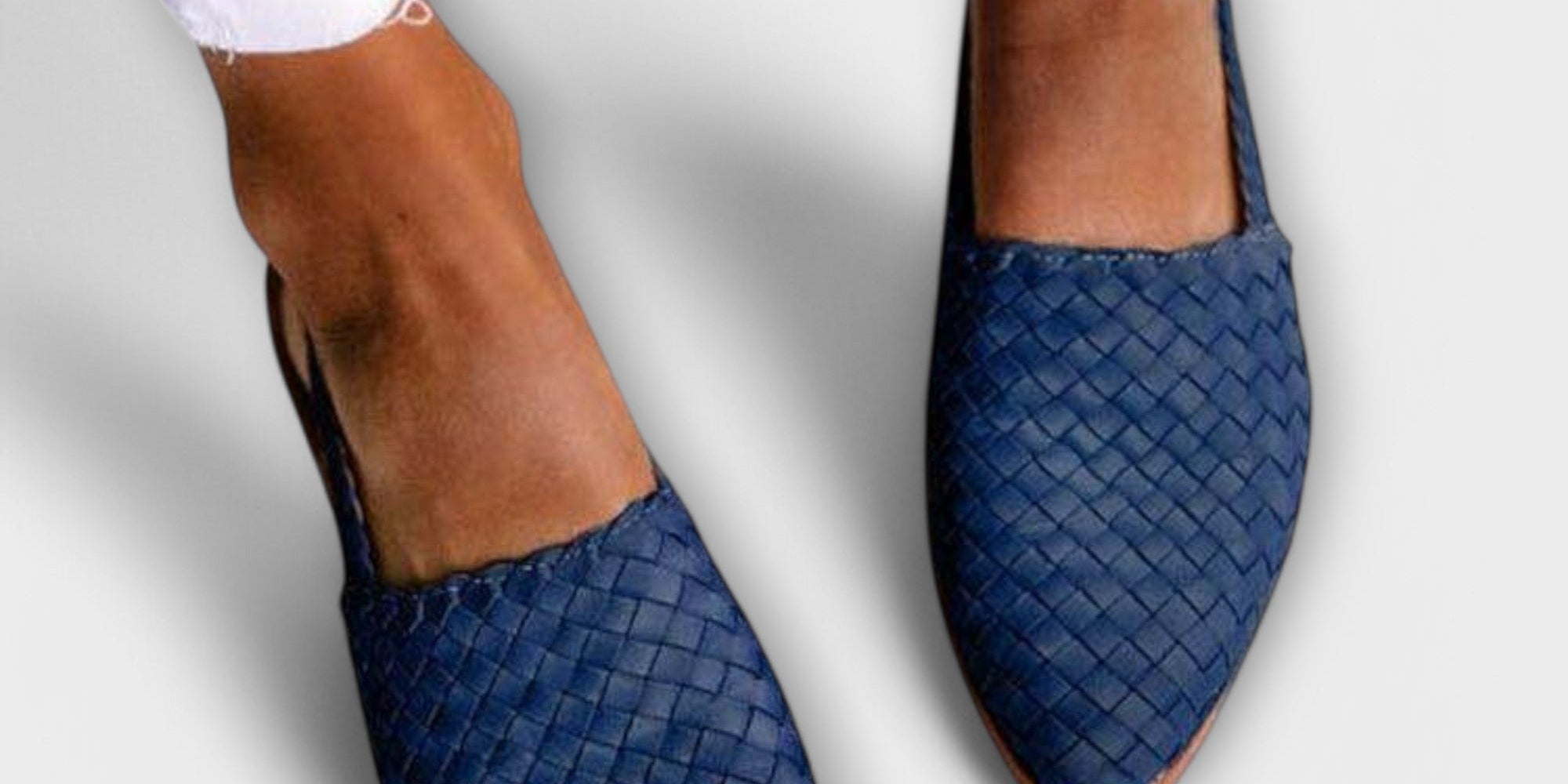 Aurora | Woven Slingback Loafer