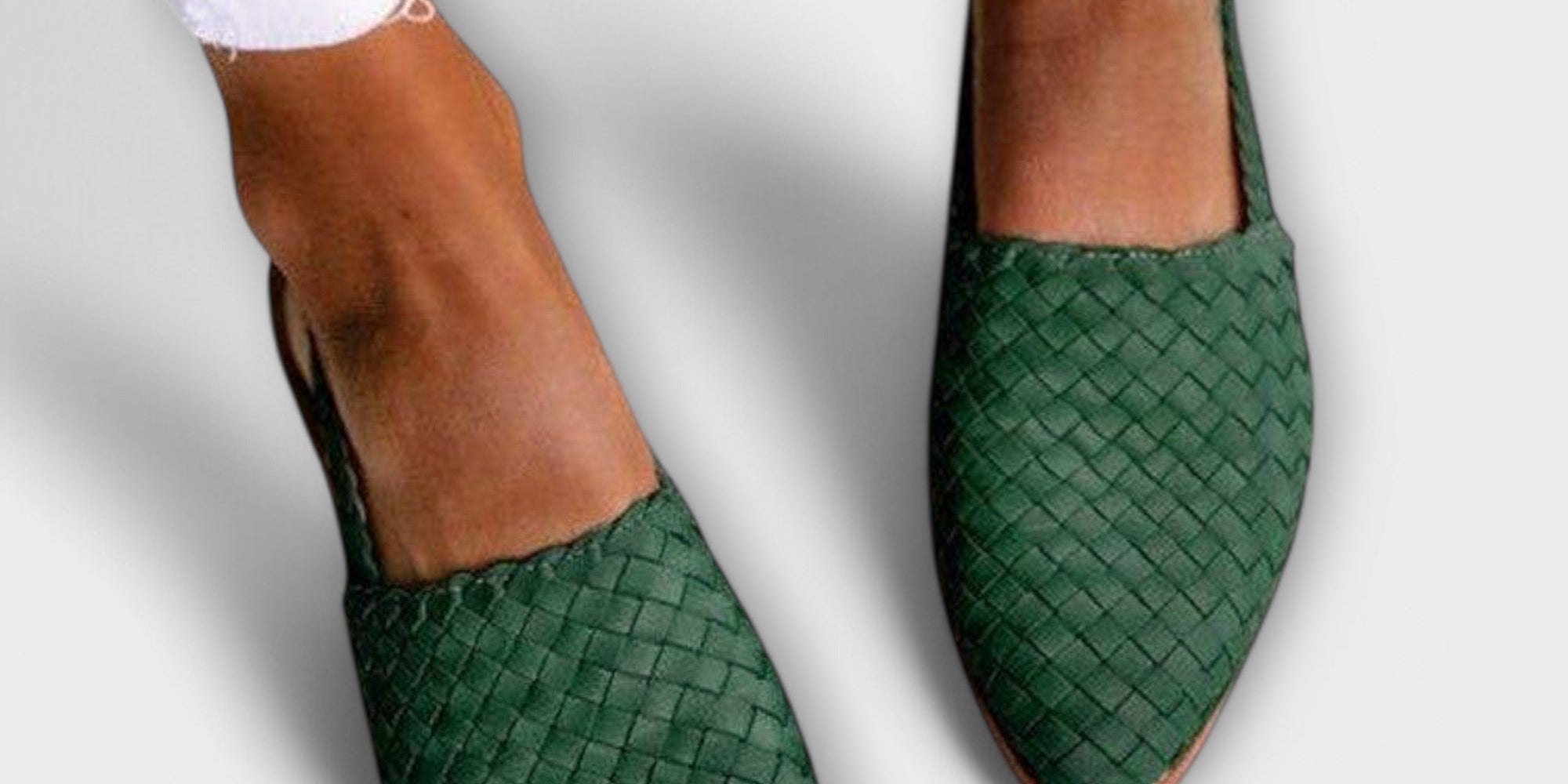 Aurora | Woven Slingback Loafer