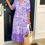 Keisha | Graceful V-Neck Floral