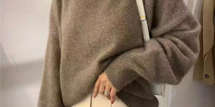 Julia | High Neck Sweater