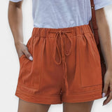 Shorts with Adjustable Belt