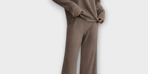 Ribbed Loungewear Set