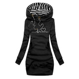 Cecile | Patterned Sweater Dress