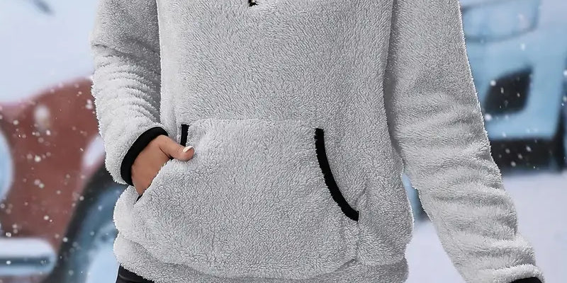 Ellis | Long Sleeve Zip-Up Sweatshirt