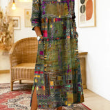 Eliana | Printed Midi Dress