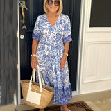Keisha | Graceful V-Neck Floral