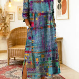 Eliana | Printed Midi Dress