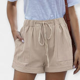 Shorts with Adjustable Belt