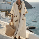 "Celestial" Maxi Dress with Bohemian Details