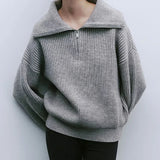 Ava | Zipper Sweater