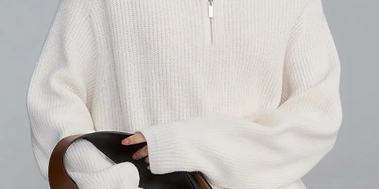 Ava | Zipper Sweater