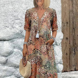 Lina | Lightweight Dress with V-Neck