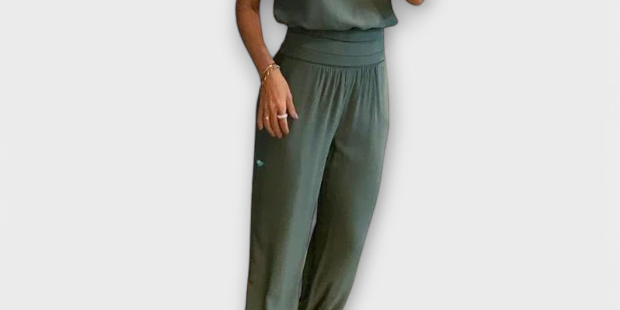 Irmelin – Elegant Set with Top and Trousers