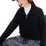 Ava | Zipper Sweater