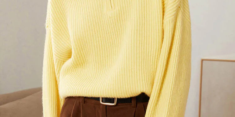 Ava | Zipper Sweater
