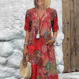 Lina | Lightweight Dress with V-Neck