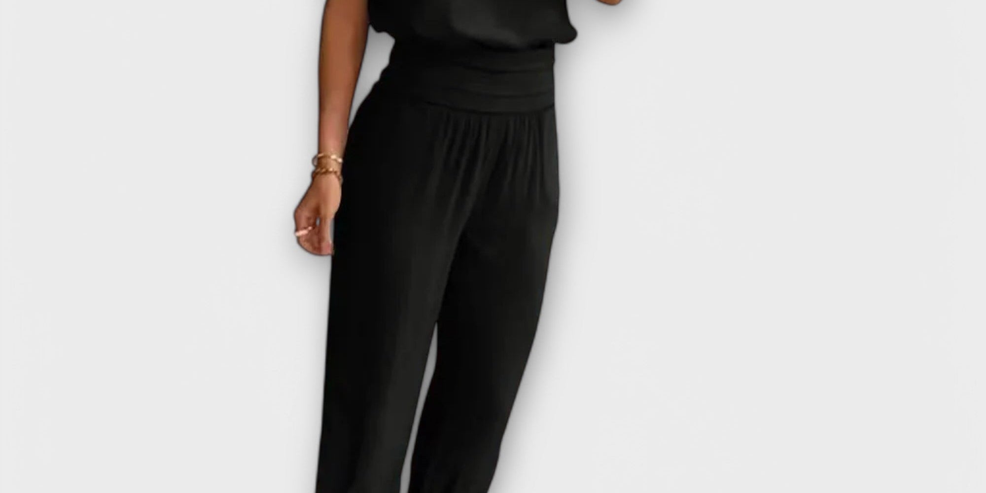 Irmelin – Elegant Set with Top and Trousers