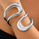 Asymmetrical Cut Bracelet