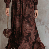 Carmen | Maxi dress with waist enhancement