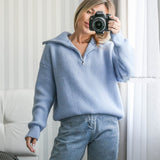 Ava | Zipper Sweater