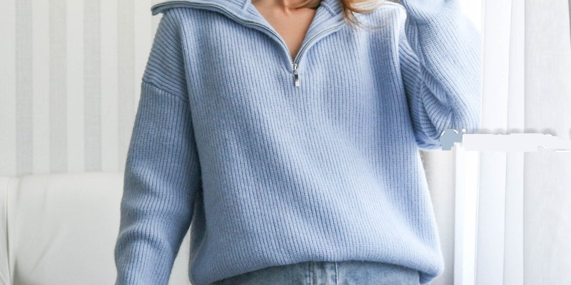 Ava | Zipper Sweater