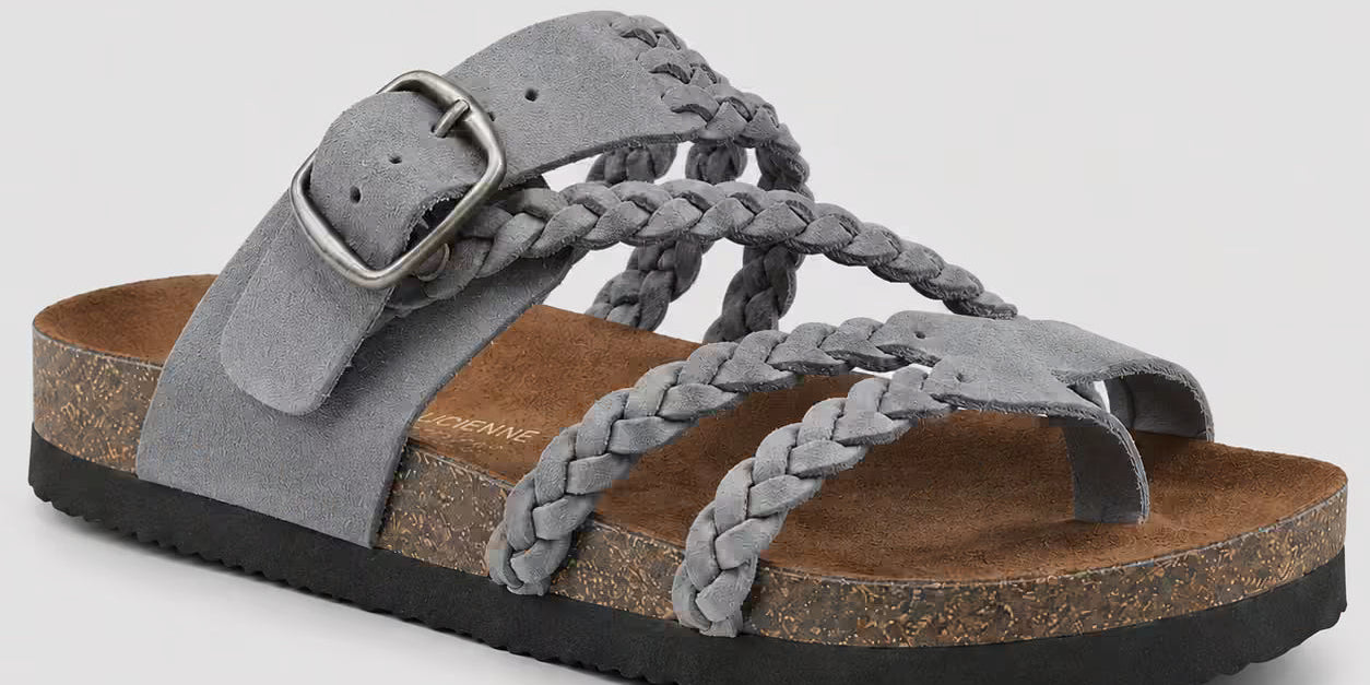 Elena | Woven Leather Sandals