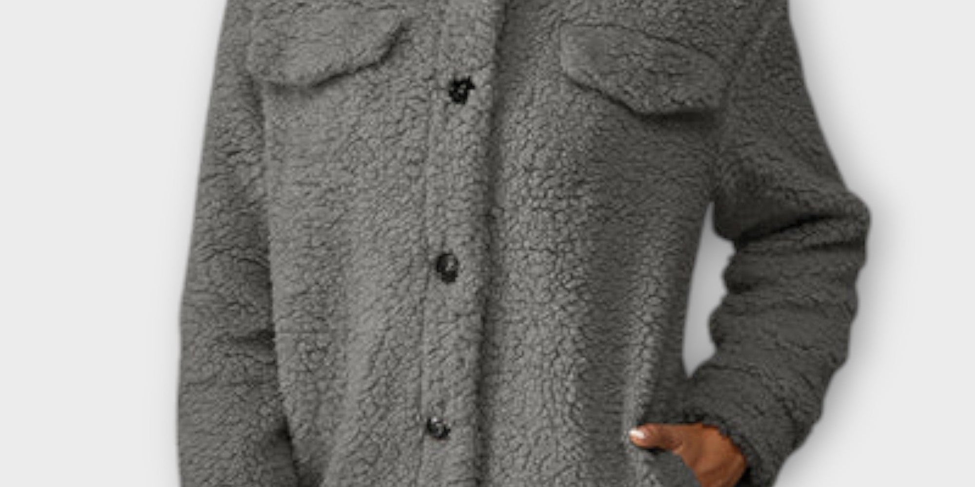 Lucy – Cosy Teddy Jacket