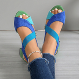 Bella | Cross-Strap Sandals
